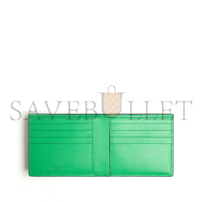 BOTTEGA VENETA INTRECCIATO BI-FOLD WALLET 743211VCPQ61027 (11*9.5*1cm)
